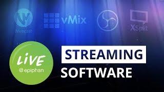 OBS | XSplit | Wirecast | vMix Software Compared (2018)