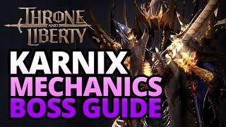 Death Abyss Boss Guide Karnix (How to boss fight properly) Lvl 50 Dungeon - Throne and liberty