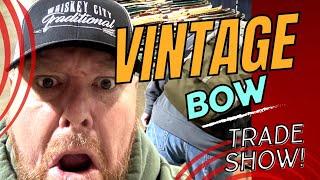 Traditional Classic Archery Trade Show Kalamazoo 2024, Vintage BOWS vendor tour!