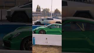 Cybertruck vs Porsche 911 (with a twist)