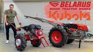 Мотоблок или трактор? Мотоблок дизельный Kubota Zimani RT140