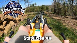 Smoky Mountain Alpine Coaster (Stabilized 4K POV) - Pigeon Forge