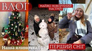 СІМЕЙНИЙ ВЛОГ: Ботанічний сад | ПОСТАВИЛИ ЯЛИНКУ | Розпаковка АДВЕНТ КАЛЕНДАРІВ | ПЕРШИЙ СНІГ