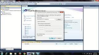 HOW TO CREATE SQL DATABASE CONNECTION IN ASP.NET VISUAL STUDIO 2010 HD