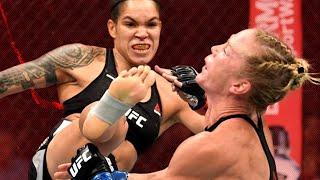 Every Amanda Nunes Finish Ever!!