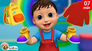 Put On Your Shoes + More | Nursery Rhymes & Kids Songs | IshKids