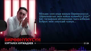 Нуртилек Нуржадиев - БИРӨӨНҮКҮСҮН /Жаңы ыр/