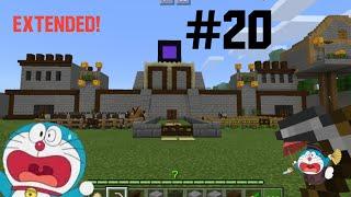 Finally I extended my castle  |Gameplay no.20 |Mincraft |Honey Bero #minecrafthouse #views #viral