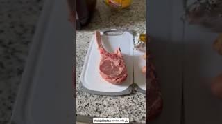 @NinjaKitchenUS for the win! Easy home grill for my #tomahawk #steak #food #foodie