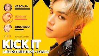 NCT 127 - Kick It (Line Distribution + Color Coded Lyrics) Live Version 영웅 英雄