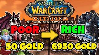 How To Become RICH in Fresh Classic WoW - Classic WoW Goldmaking