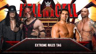 FULL MATCH -  UNDERTAKER & KANE VS THE GREAT KHALI & BATISTA