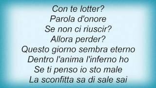 Luis Miguel - Parola D'Onore Lyrics