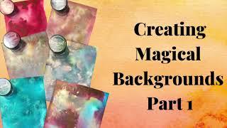 Magical Fall Foliage Class Playlist Video 2: Creating Magical Backgrounds Part 1