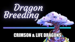 Merge Dragons | Breeding Crimson and Life Dragons