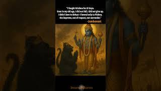 Krishna vs Jambavant | DreamsOfDharma | #shreekrishna #bhagavadgita #hindumythology #shorts #hindu