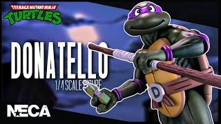 NECA Toys Teenage Mutant Ninja Turtles Giant Sized 1/4 Scale Donatello @TheReviewSpot