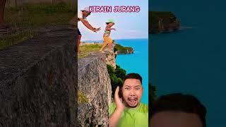 KENA PRANK GREENSCREEN JURANG!!!?? #funny #comedy #cute #magic #shorts