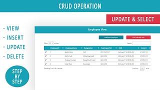 Insert update delete in asp.net c# with sql server (Step by Step) - Part 3