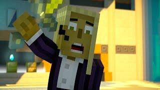 Stella gets caught - Funny Moment - Minecraft Story Mode Season 2 Episode 1