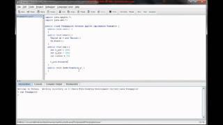 Let's Learn Java - Games - Tutorial 2 (1/2) - Drawing a circle!