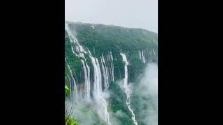 Seven Sisters waterfall  ( Cherrapunji Meghalaya)