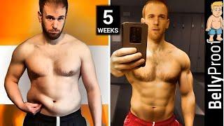 5-6 Weeks Body Transformation (Belly Fat) | Before and After