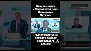 Валдайская речь Владимира Путина, 2021 года@Канал Вербовского Вадима#shorts