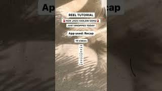 reel tutorial #reels #reeltutorial #create #instagram #recap #live