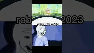 roblox in 2023 to 1988 #roblox #shorts #edit #memorie