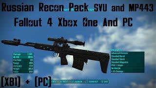 Russian Recon Pack Fallout 4 XB1 And PC Mod