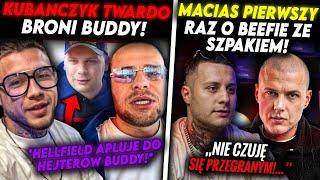 BUDDA BRONIONY PRZEZ RAPERÓW! MACIAS SZOKUJĄCO O BEEFIE ZE SZPAKIEM! (Żabson, Diddy, Hellfield)