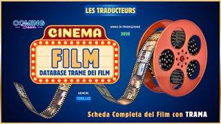  Film LES TRADUCTEURS Trama con Scheda Informativa e Analisi