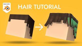 How to Model and Add Physics to your Minecraft Hair in Blender