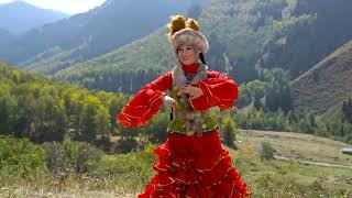 Қызғалдақ биі. Казахский танец Тюльпан. Kazakh dance Tulip Гүлшарат Жұбаева Гулшарат Gulsharat