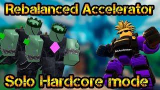 Only Rebalanced Accelerators and Support in Hardcore mode Roblox Tower Defense Simulator