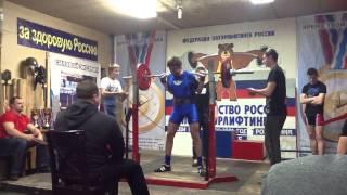 Aleksey A. Squat 140 kg 04.11.2012