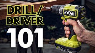 How to Use a Drill/Driver | RYOBI Tools 101