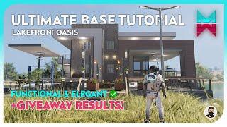 Lakefront Oasis: Stunning Modern Base Build in ONCE HUMAN! | Giveaway Winners Announced!