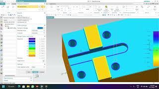 NX CAM CAVITY MILL OPERATIONS#cad #siemens #cadcam #cadcamtutorials #3dmodeling #drawing#nx12