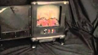 DuraFlame Electric Fireplace Freestanding Stove - DFS-450BLK