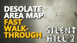 Desolate Area Map FAST Walkthrough Silent Hill 2 Remake