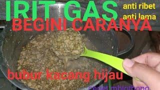 hemat gas!! cara cepat dan hemat merebus kacang hijau