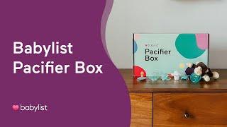 Babylist Pacifier Box