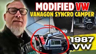 1987 VW Vanagon Syncro Westfalia Camper Walkaround – Heavily Modified for Full Time Van Life