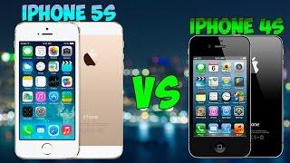 Сравнение iPhone 5s и iPhone 4s/iPhone 5s VS iPhone 4s