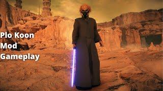 Star Wars Battlefront II - Plo Koon Mod Gameplay (Attack of the Clones)