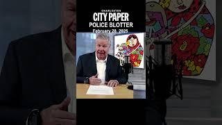 Charleston City Paper Blotter with Bill Sharpe #chascitypaper #billsharpe #blotter #charleston