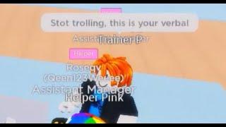 TROLLING GLACE TRAININGS!! - ROBLOX Trolling