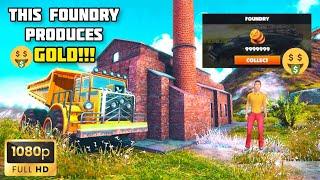 FOUNDRY PRODUCES GOLD! EASIEST WAY TO GET MONEY | OFF THE ROAD HD OPEN WORLD DRIVING GAME